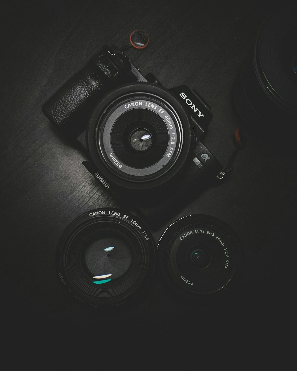 Four AI photo editing services offered by a real estate photographer: enhancement, HDR blending, declutter, and virtual staging