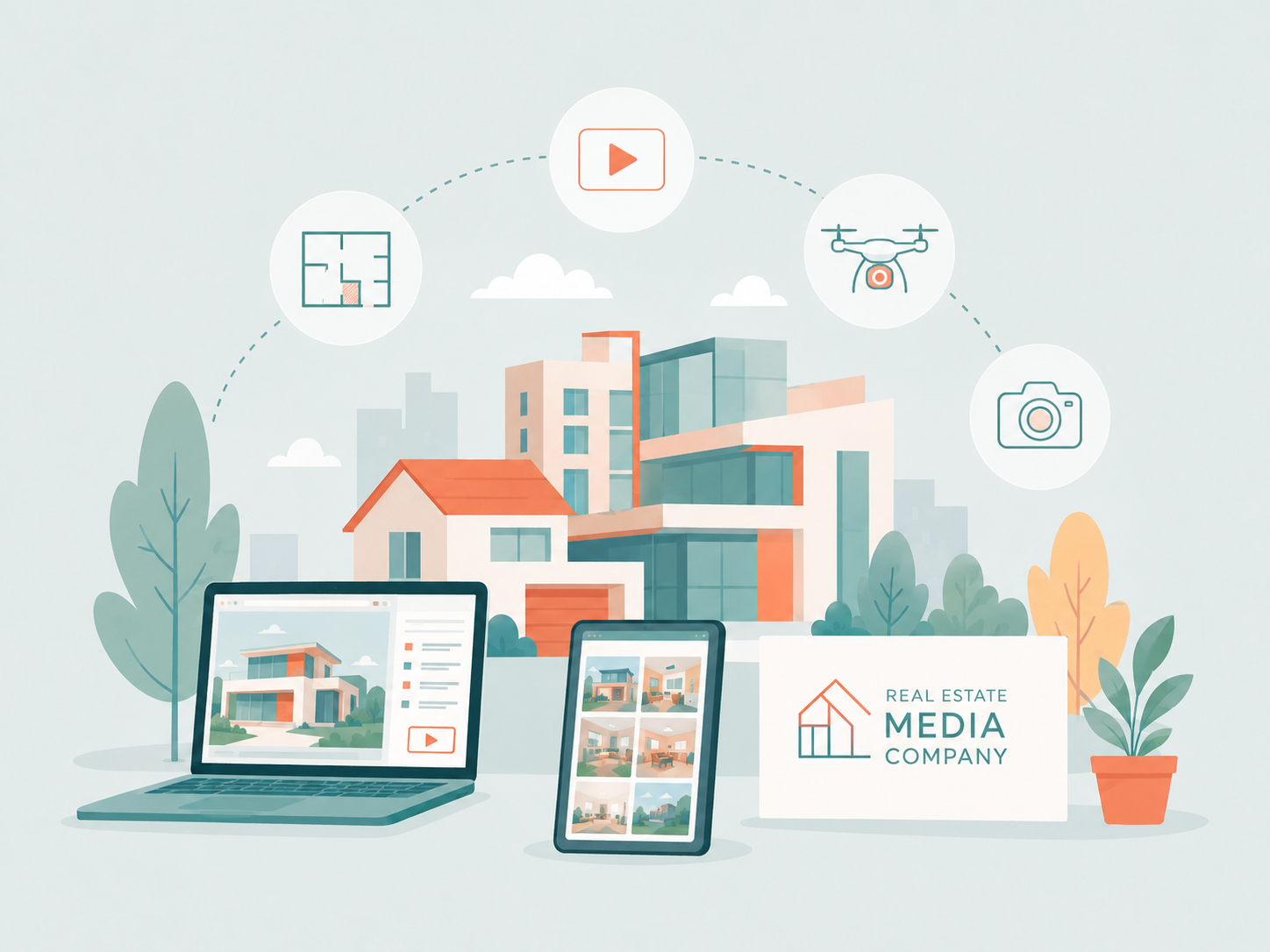 Real estate media companies